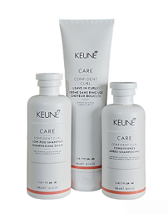 Keune Shampoo + Condicionador + Curly Confident Curl