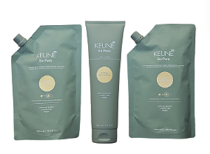 Keune Shampoo + Condi + Mask So Pure Restore 400ml