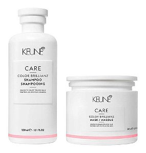 Keune Shampoo 300ml + Máscara 200ml Color Brillianz