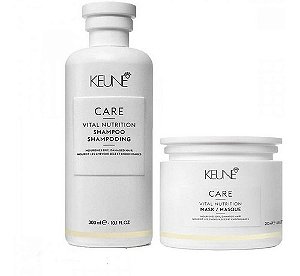 Keune Shampoo 300ml + Máscara 200ml Vital Nutrition
