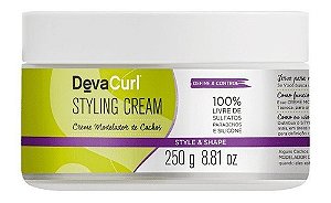 Deva Curl Styling Cream Creme Para Cachos 250g