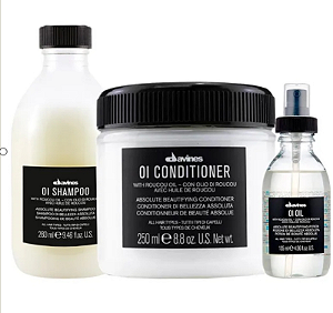 Davines Oi Shampoo + Oi Condicionador + Oi Oil