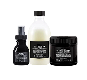 Davines Oi Shampoo + Máscara Oi Butter + One Milk 50ml