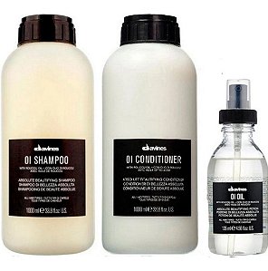 Davines Oi Shampoo + Oi Condicionador + Oi Oil 135ml