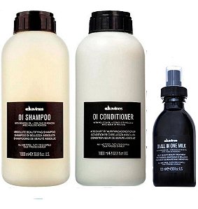 Davines Oi Shampoo + Oi Condicionador + One Milk 135ml