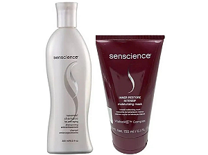 Senscience Shampoo + Máscara  Renewal