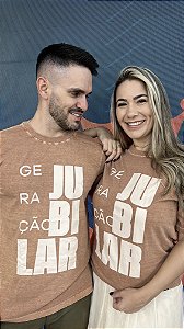 Camiseta - Geração Jubilar | Caramelo