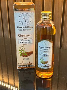 250ml de Óleo de Unção Cinnamon