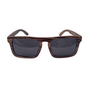 óculos de sol masculino madeirado