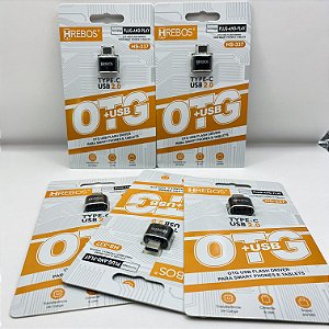 OTG TYPE-C PARA USB 2.0 HREBOS HS337
