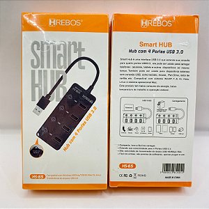 HUB USB INTELIGENTE HREBOS HS65