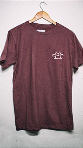 Camiseta Vinho Respect  Masculina | 100% algodão