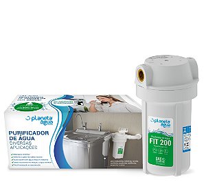 Filtro de Água FIT 200 p/ Bebedouros, Cozinhas, Residencias