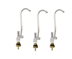 3 Torneira Copo Giratória universal para Bebedouro Pressão