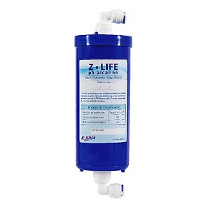 Filtro Refil Z-LIFE PH Alcalino para purificadores da Top Life e Leaf Pury