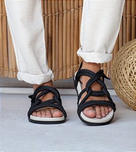 Sandália Caicó Preta