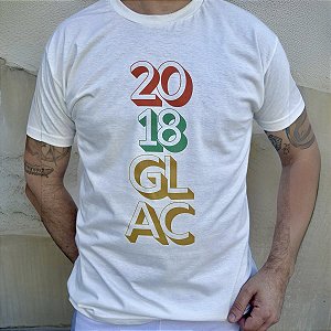 CAMISETA GLAC 2018 EDIÇÃO ESPECIAL DE ANIVERSÁRIO