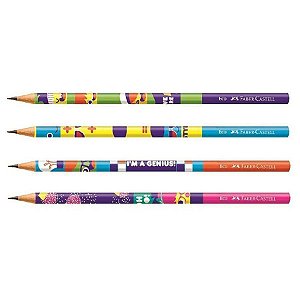 EcóLápis Gráfite Carinhas - Faber Castell