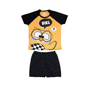 Pijama Short Infantil Masculino Biel 4 Anos - Uatt