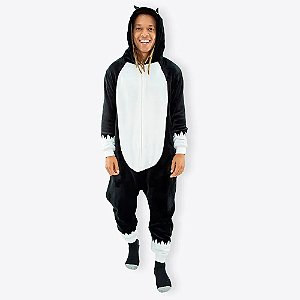 Macacão Kigurumi Frajola  - Zona Criativa