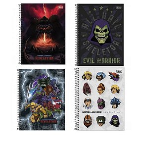 Caderno Universitário He-Man Rev 10 Matérias - Tilibra