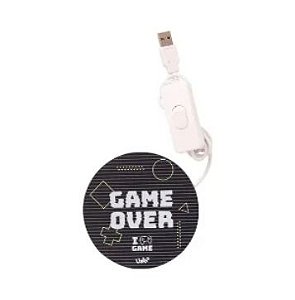 Porta Copo Com Led Game Geek - Uatt