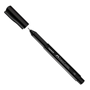 Caneta Super Soft 1.0mm Preto - Faber Castell