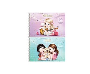 Caderno Cartografia Jolie - Tilibra