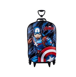 Mochila Infantil Capitão América - Maxtoy