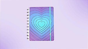 Caderno Silver Love Grande - Caderno Inteligente