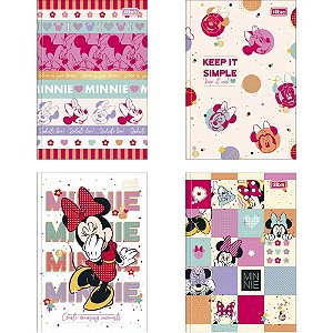 Caderno Brochura Minnie 80 Folhas - Tilibra