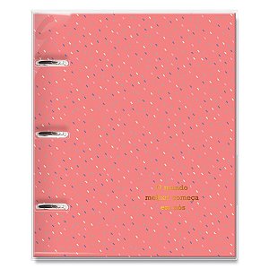 Caderno Argolado Planner Riscadinho - Fina Ideia