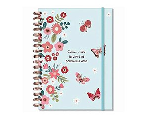 Caderno Colegial 10 Matérias Borboletas - Fina Ideia