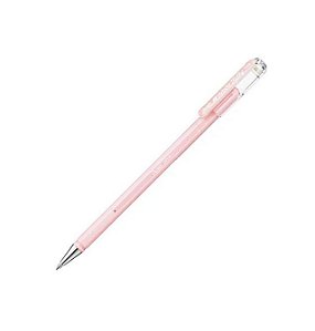 Caneta Gel Hybrid Milk Rosa Pastel 0.8mm - Pentel