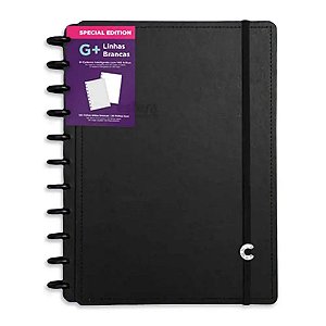 Caderno Black G+ Linhas Brancas Edição Especial - Caderno Inteligente