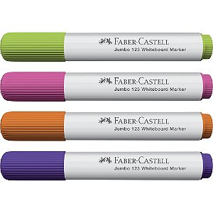 Caneta Marcador Para Quadro Branco Mix Colors - Faber-Castell