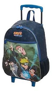 Mochila Rodinha Escolar Naruto Time 7 - Pacific