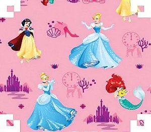 Plastico Adesivo Disney Princesas - Vmp