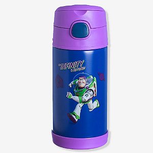 Garrafa Click Canudo Buzz Toy Story 300ml - Zona Criativa