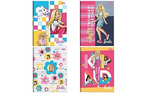 Caderno Brochura 1/4 Barbie 80 Folhas - Foroni