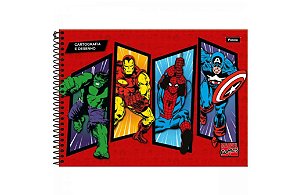 Caderno Cartografia Marvel - Foroni