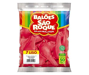 Balão Rosa Shock N°7 - São Roque