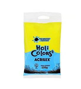 Artigo Para Festa Holi Colors Azul 100g - Acrilex