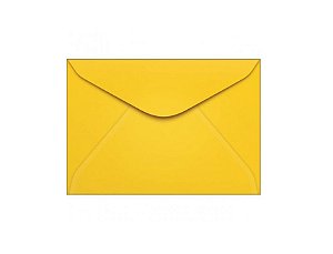 Envelope Visita Amarelo 7,5x11cm - Tilibra