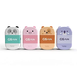Apontador + Borracha Criatic Fun - Cis