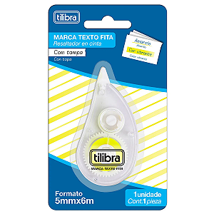 Marca Texto Fita Amarelo - Tilibra