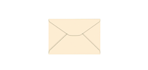 Envelope Carta 114x162 mm Creme - Foroni