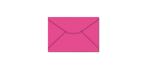 Envelope Carta 114x162 mm Pink - Foroni
