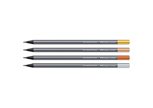 Lápis Grafite Ecolápis SuperSoft n.2 Glam - Faber-Castell