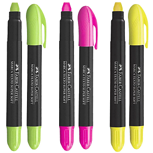 Marca Texto Supersoft Gel - Faber-Castell